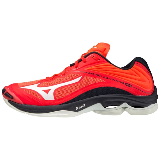 Tenisky Na Volejbal Mizuno Wave Lightning Z6 Panske Oranžové / Biele / Modre | 2830597-QJ