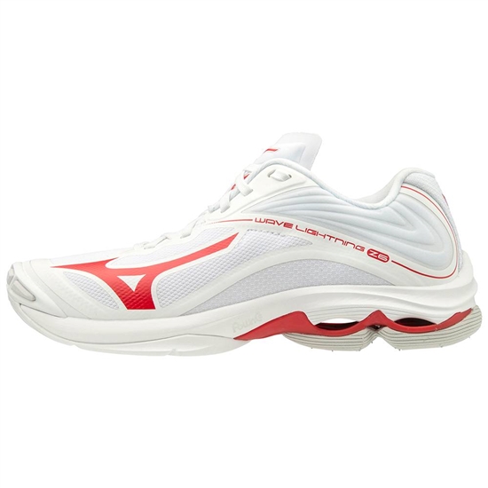 Tenisky Na Volejbal Mizuno Wave Lightning Z6 Damske Biele / Červené | 5032186-QL