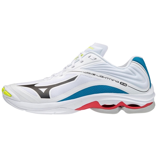 Tenisky Na Volejbal Mizuno Wave Lightning Z6 Damske Biele / Čierne / Modre | 7324590-OR