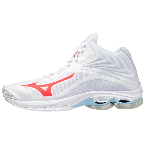 Tenisky Na Volejbal Mizuno Wave Lightning Z6 Stredne Damske Biele / Modre | 8071293-JB