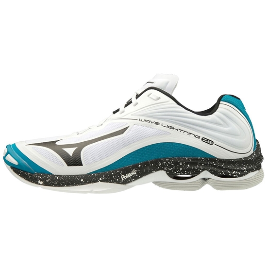 Tenisky Na Volejbal Mizuno Wave Lightning Z6 Damske Biele / Čierne / Modre | 8429605-ET