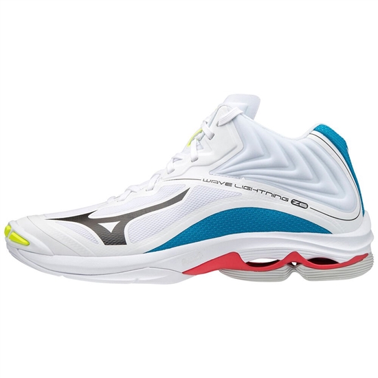 Tenisky Na Volejbal Mizuno Wave Lightning Z6 Stredne Damske Biele / Čierne / Modre | 9160285-YL