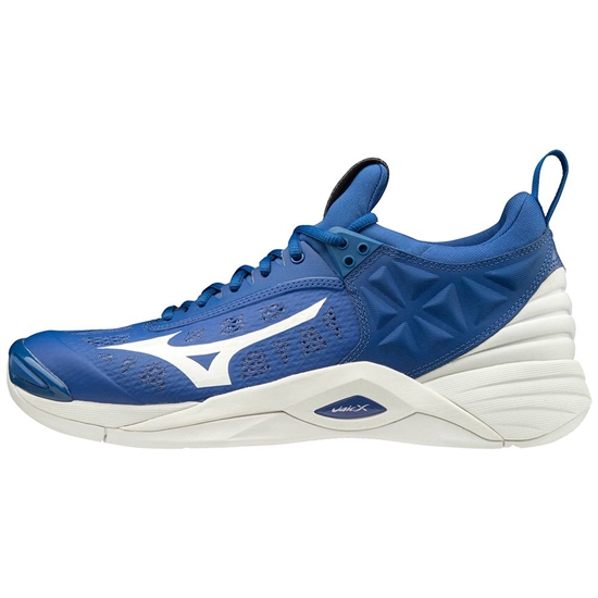 Tenisky Na Volejbal Mizuno Wave Momentum Panske Modre / Biele | 1053792-EU