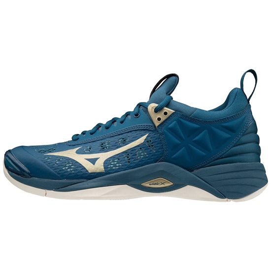 Tenisky Na Volejbal Mizuno Wave Momentum Damske Modre | 6189423-BF