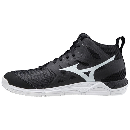 Tenisky Na Volejbal Mizuno Wave Supersonic 2 Stredne Damske Čierne / Biele / Siva | 0183472-GT