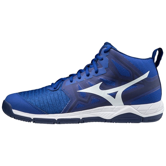 Tenisky Na Volejbal Mizuno Wave Supersonic 2 Stredne Damske Modre / Biele / Ruzove | 0549873-KY