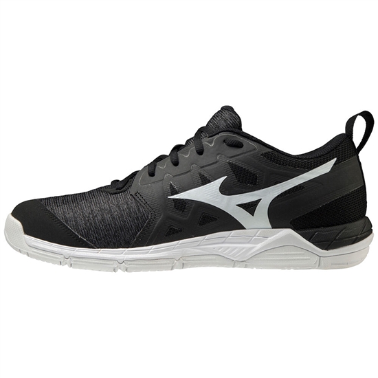 Tenisky Na Volejbal Mizuno Wave Supersonic 2 Panske Čierne / Biele / Siva | 1843275-NF