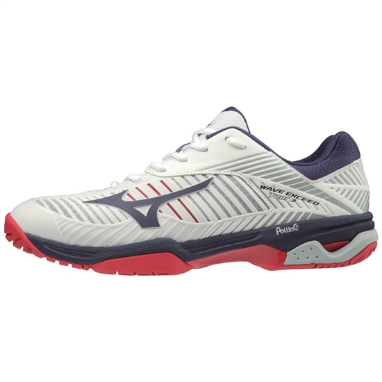 Tenisove Tenisky Mizuno Wave Exceed Tour 3 AC Panske Biele | 9534067-SI