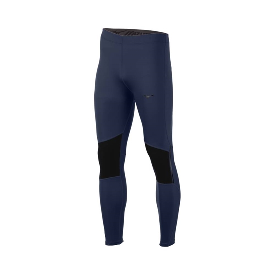 Tights Mizuno Breath Thermo Panske Indigo / Čierne | 8719462-IP