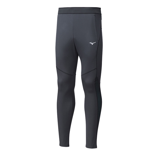 Tights Mizuno Hineri Hybrid BT Running Panske Čierne | 4361890-KW