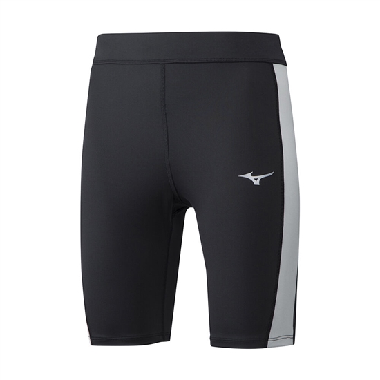 Tights Mizuno Impulse Core Stredne Damske Čierne / Siva | 2875930-DH