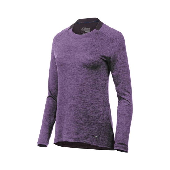 Tops Mizuno Alpha Long Sleeve Damske Nachový | 0361859-NV