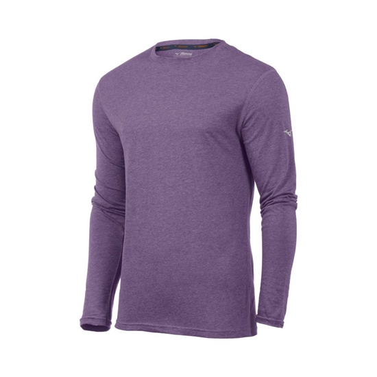 Tops Mizuno Inspire Long Sleeve Panske Nachový | 0426835-DL