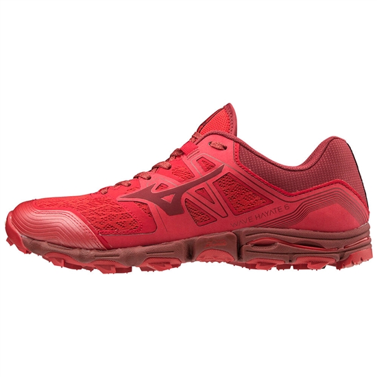 Trailove Bezecke Tenisky Mizuno Wave Hayate 6 Panske Červené | 0249185-EM