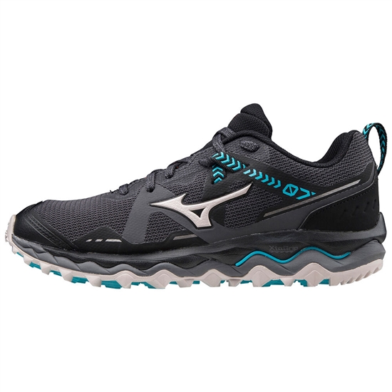 Trailove Bezecke Tenisky Mizuno Wave Mujin 7 Damske Čierne / Siva / Modre | 1328490-TM